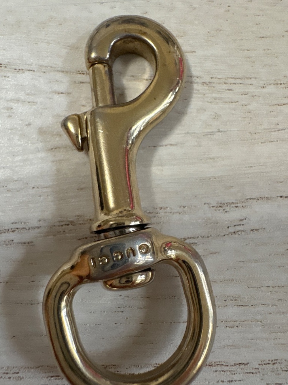 Upcycled Gucci Bag hardware into bag charm - Picture 4 of 6